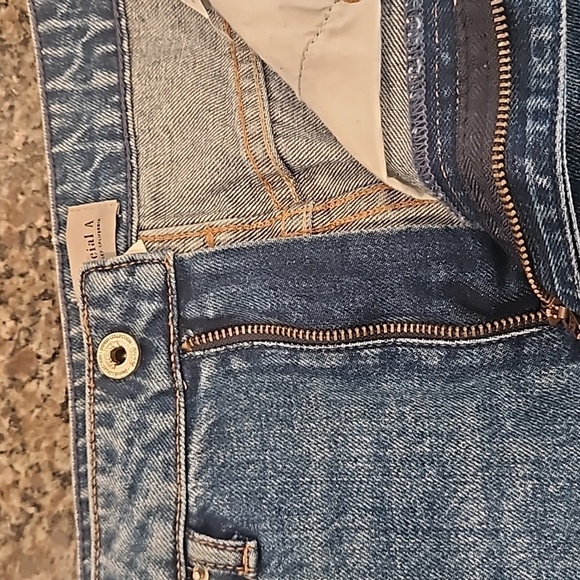 Special A Distressed Denim Mini Skirt | 100% Cotton | NWT | Medium - Picture 7 of 9